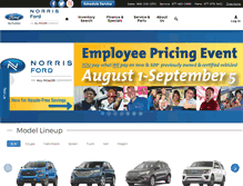 Tablet Screenshot of norrisford.com